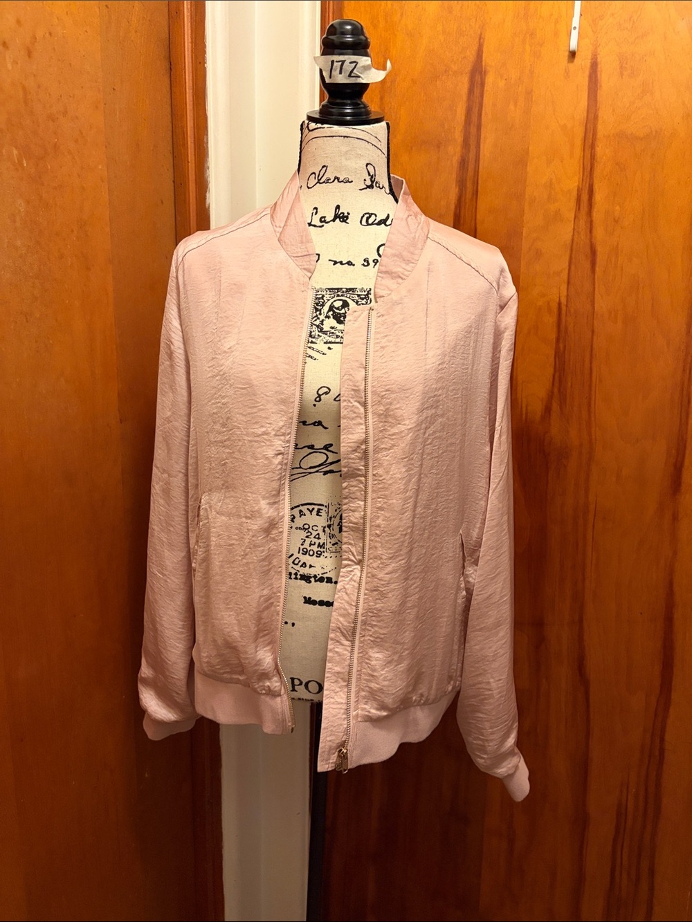 APRICOT Light Pink Women's Bomber Jacket